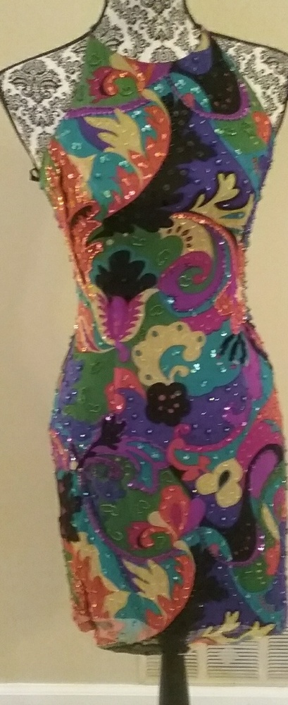 Beautifully embellished spaghetti strap